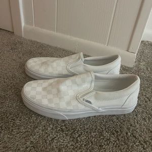 Vans Slip-on White Checkered